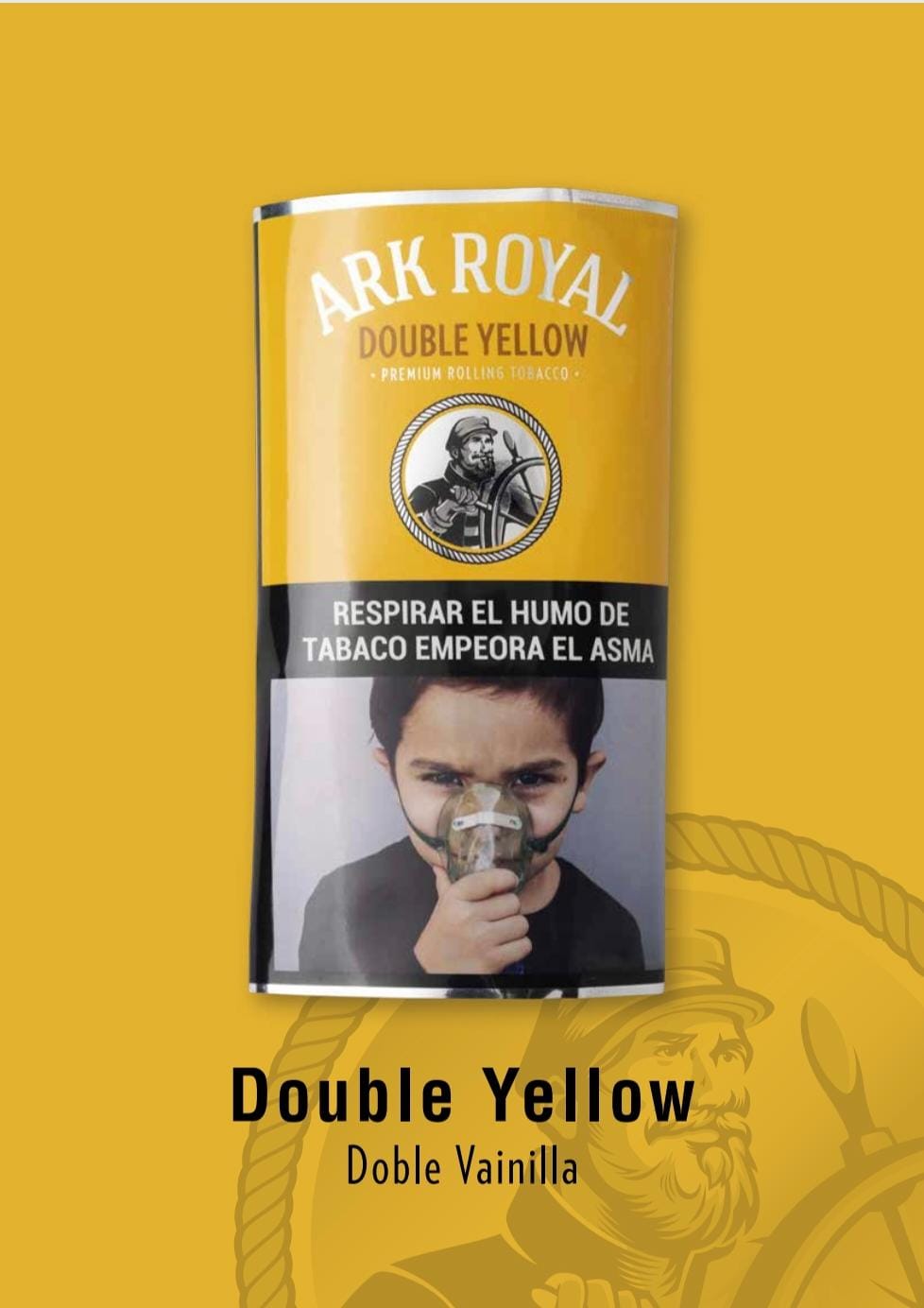 TABACO ARK ROYAL DOUBLE YELLOW 30 grs.